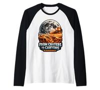 Andiamo su Marte Marte Missione di esplorazione su Marte Pianeta Rosso Maglia con Maniche Raglan
