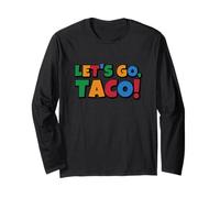 "Andiamo taco" talizza di pollo Trump Maglia a Manica