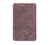 Andiamo - Tappetino da bagno in microfibra Oeko-Tex 100, rettangolare, in poliestere, Poliestere, Grigio (Grau), 70 x 120 cm