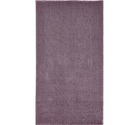 andiamo Tappeto Arezzo lavabile, per soggiorno, sala da pranzo, facile da pulire, elegante, confortevole, tappeto in pelliccia, tinta unita, 80 x 200 cm, lavanda