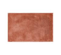 andiamo Tappeto da bagno antiscivolo Florida, morbido e soffice, tappetino da bagno, antiscivolo, lavabile, per bagno, 60 x 100 cm, rosso ruggine