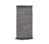 andiamo Tappeto Frida cotone fibra naturale tessuto a mano marrone 60 x 120 cm
