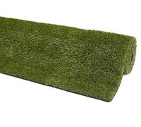 andiamo Tappeto in erba artificiale Marbella, resistente alle intemperie, particolarmente resistente e facile da pulire, altezza 28 mm, 133 x 300 cm, verde