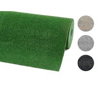 andiamo Tappeto in erba sintetica Deco con gommini - tappeto erboso artificiale per esterni - resistente alle intemperie e ritagliabile, 133 x 300 cm, verde