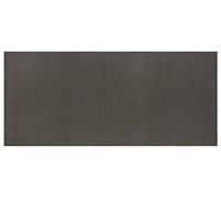 andiamo Tilos-Tappeto in PVC con Effetto Antiscivolo, 90 x 250 cm, Colore: Nero Metallizzato