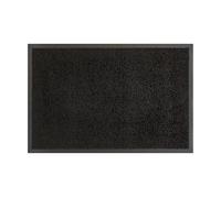 andiamo Verdi - Zerbino per ingresso di casa, ideale come zerbino per interni o come zerbino, per esterni coperti, raschietto per porta d'ingresso, 80 x 120 cm, nero 2
