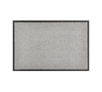 andiamo Zerbino Verdi, antiscivolo, interno per ingresso, ideale come zerbino o zerbino per la porta di casa, 60 x 90 cm, colore argento