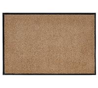 andiamo Zerbino Wash and Clean Zerbino per porte Clean run mat per aree interne ed esterne coperte con supporto antiscivolo beige 60 x 90 cm