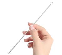 Andibro Aghi da cucito lunghi 7,8 pollici, aghi da cucito con grande occhiello professionale, facile da infilare, spessore 3 mm, per la casa, in pelle, per il fai da te