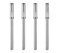 Andibro Set di 4 punte per fresa per unghie, 3/32 pollici, per lima elettrica, lucidante per unghie, professionale, manicure, pedicure, fresa per unghie, in gel acrilico