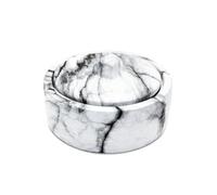Andiker Posacenere con coperchio, posacenere in ceramica antivento con base antiscivolo e silenziosa per interni o esterni, posacenere con coperchio anti-odore per appartamenti, uffici, bar, caffè