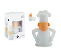 Andinus Detergente per microonde con Vapore Angry Chef - Figura Divertente da Pulire - Regalo Creativo e Originale per la Cucina