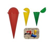 ANDINUS Set di 3 posacenere portatile con coperchio per spiaggia, auto, campeggio e molto altro ancora - Originali, resistenti e ideali per esterni, regalo originale fumatori