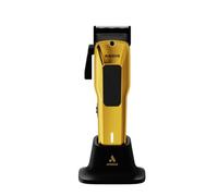 Andis 562118 Tagliacapelli professionale con/senza fili, tagliacapelli con lama regolabile per taglio ravvicinato, oro
