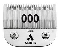 Andis 64073-Set di lame per Andis Ultra Edge Blade, dimensioni 000, 0,5 mm