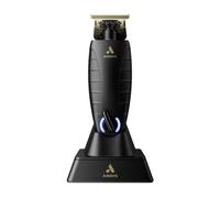 Andis 74155 GTX-EXO Tagliacapelli elettrico professionale per barba e capelli agli ioni di litio con cavo/senza fili con supporto di ricarica, Nero