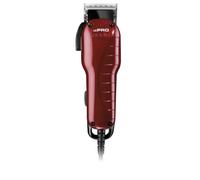 Andis US Pro - Rasoio elettrico, con movimento a rotazione, 230 V, rosso vivo