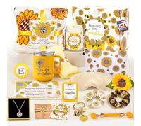 Andlane Set di cesti regalo per donne, regalo di compleanno per donne, migliore amica o sorella, pacchetto per la cura della scatola del sole, guarisci presto, pensando a te, cestino dell'amicizia, 18