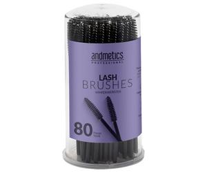andmetics professional Lash Brushes 80 Stück