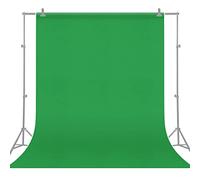 Andoer 1.5 * 2.1m / 5 * 7ft Professione Fotografia Sfondo Schermo Ritratto Fondali Fotografia Studio fotografico Oggetti di scena Materiale vinilico durevole lavabile, Colore verde