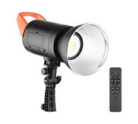 Andoer 100 W Luce video LED 5600 K Luci da Studio Dimmerabili Bowens Mount Luce Continua con Riflettore Telecomando per Ritratti di Prodotti Fotografia di Matrimonio Trasmissione in Diretta