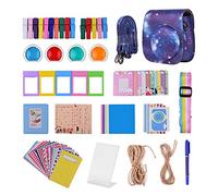 Andoer 12 in 1 kit di accessori compatible con fujifilm instax mini 11, include custodia per fotocamera, filtro per obiettivo, album, cornici per foto, adesivi fotografici, penna, tracolla