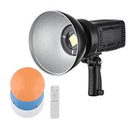 Andoer 150W COB Studio Light LED Video Light Fotografia Luce 5500K Temperatura di Colore CRI 96 Dimmerabile Luminosità 0%-100% con filtri Colore Telecomando NP-F Series Batteria Adattatore