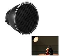 Andoer 17,8 cm standard riflettore diffusore paralume, con griglia a nido d' ape 60 ° per Bowens Mount studio Strobe flash Light Speedlite