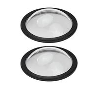 Andoer 2 protezioni per lenti per action camera, doppio rivestimento ottico, ricambio per Insta360 ONE X2