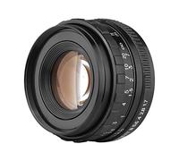 Andoer 50 mm F1.7 - Lente per fotocamera a grande apertura, messa a punto manuale Prime Lens PK Mount Sostituzione per Pentax K1 / K-1 Mark II Full Frame Cameras