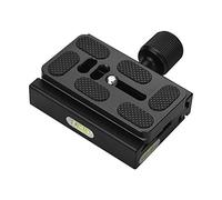 Andoer 70mm Morsetto a sgancio rapido e piastra QR per testa a sfera del treppiede