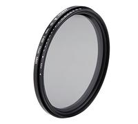 Andoer 72 mm ND Fader Densità Neutra Regolabile ND2 a ND400 Filtro Variabile per Canon Nikon DSLR Camera