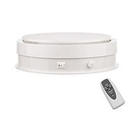 Andoer 8 pollici Piatto Girevole Elettrico Espositore Girevole a 360° Base Girevole Elettrica Piatto Girevole per Fotografia per Gioielli Fotografia Orologi Tazze Presentazioni di Orologi