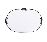 Andoer 90*60 cm, riflettore ovale pieghevole portatile 5 in 1 con finitura oro/argento/bianco/nero/traslucido per studio fotografico