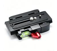 Ander opiastra a sgancio rapido fotocamera treppiede clip di trigger rapido adattatore con piastra di innesco rapido compatibile con testa Manfrotto 501 500Ah 701HDV 503HDV Q5 (# 1)
