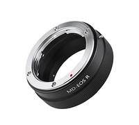 Andoer Anello Adattatore di montaggio per obiettivo manuale in lega di alluminio per obiettivo di montaggio Minolta MD MC a Canon EOS R/RP/Ra/R5/R6/R7/R10 fotocamera senza specchio con montatura RF