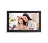Andoer Cornice Digitale da 15,6 Pollici Cornici per Foto Elettroniche Touchscreen Wi-Fi Memoria Integrata da 32 GB (Stecker UE)