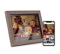 Andoer Cornice per foto digitale WiFi da 10,1 pollici, display IPS 1280 x 800 Controllo touch Memorizzazione da 16 GB Rotazione automatica Condivisione di foto tramite app con supporto posteriore