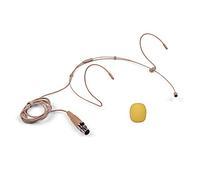 Andoer Cuffia leggera Headworn Microfono a condensatore Mic Connettore mini XLR a 3 pin per trasmettitore wireless da tasca