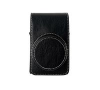 Andoer Custodia per fotocamera digitale, in pelle PU, con tracolla rimovibile, compatibile con RICOH GR2/GR3/GR3X, Canon G7X2/G7X3, Sony RX100/ZV1/LX10/SX740/ZR1000/CCD, Nero