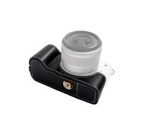 Andoer Custodia portatile per fotocamera in stile retrò, con apertura inferiore, con tracolla, ricambio per Canon EOS M50/M50 II/M5