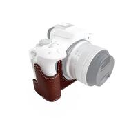 Andoer Custodia Protettiva Inferiore Per Fotocamera Digitale Borsa Per Fotocamera In Pelle PU Con Vte Di Fissaggio Da 1/4 pollici Compatibile Con Canon R50/R100