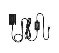 Andoer DMW-DCC17 Batteria fittizia cavo adattatore di alimentazione di tipo C DMW-BLK22 Accessorio accoppiatore batteria fittizio di ricambio per fotocamere Panasonic LUMIX S5 DC-S5 DC-S5K DC-S5GK GH6