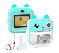 Andoer Fotocamera istantanea per bambini, 24 MP 2.4" Fotocamera istantanea per bambini, fotocamera istantanea per bambini, con scheda di memoria da 32 GB, regali per bambini e ragazze da 3 a 12 anni