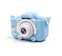 Andoer Fotocamera per bambini, fotocamera digitale per bambini con schermo da 1,9 pollici, 20 MP, 1080P, HD, 32 GB, scheda di memoria per selfie, compleanno, bambini, ragazze, ragazzi, età 3-10, blu