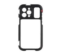 Andoer Gabbia per Telefono Portatile Rig Video per Telefono Cellulare Stabilizzatore per Smartphone Portatile con 3 Supporti per Slitta Fredda di Ricambio per Registrazione Video iPhone 15 PRO Max