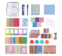Andoer Kit di accessori per fotocamera istantanea 17 in 1 per Fujifilm Instax Mini 11 Instant Film Camera con custodia/Album/Cornici/Filtro obiettivo/Cordino e altro ancora