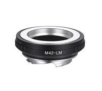Andoer M42 -LM Camera Lens Adapter Ring Replacement for M42 Screw Mount Lens to Leica Camera M240 M240P M262 M3 M2 M1 M4 M5 M6 MP M7 M8 M9 M9-P M Monochrom M-E M M-P M10 M-A