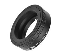 Andoer Metal Lens Mount Adapter Ring T/T2 Mount Lens Adapter Replacement for Olympus E-1/E-3/E-10/E-20/E-30/E-300/E-330/E-400/E-410/E-420/E-450/E-500/E-510/E-520/E-600/E-620/E-100 RS Micro 4/3