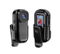 Andoer Mini Action Camera WiFi 1080P 30fps Videocamera digitale con schermo LCD da 0,96 pollici Batteria ricaricabile incorporata Rilevamento del movimento con supporto magnetico Clip Cover protettiva
